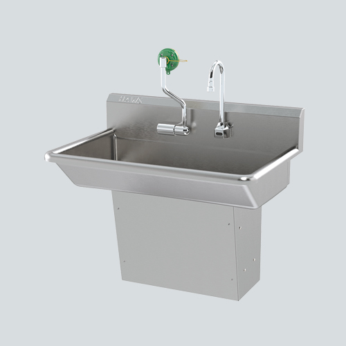 Hand Wash Sink with AXION Eye/Face Wash